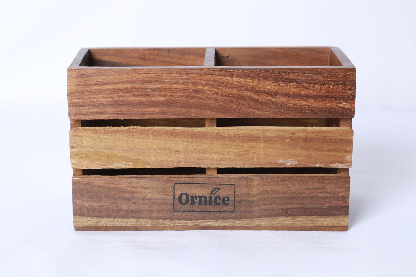 Wooden Cutlery/Pen Holder Plain Design
