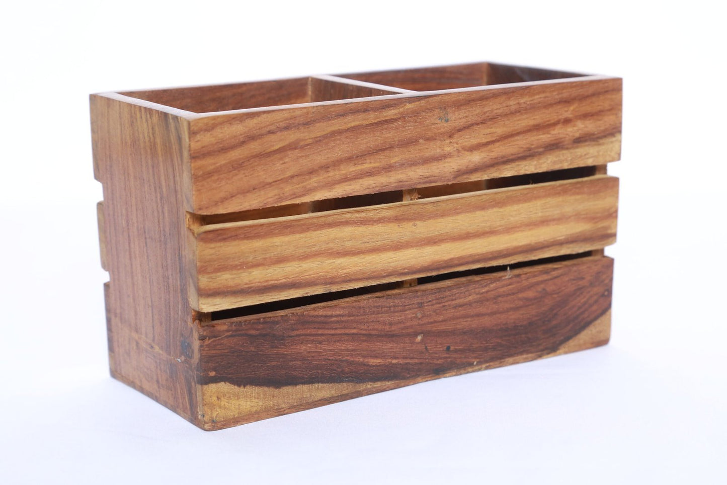 Wooden Cutlery/Pen Holder Plain Design