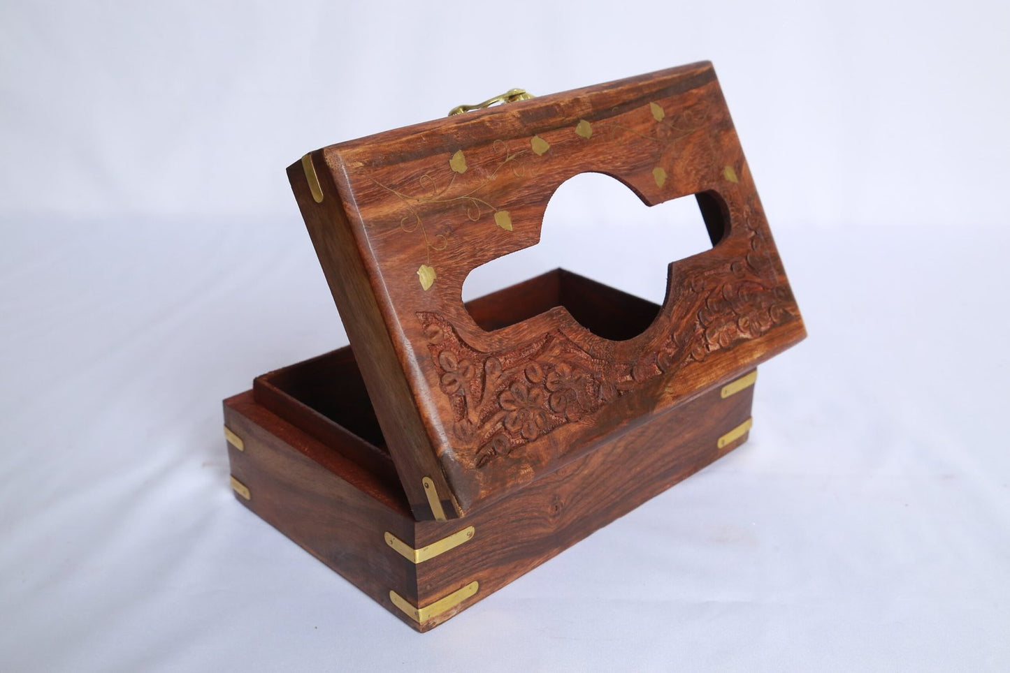 Wooden Tissue Box