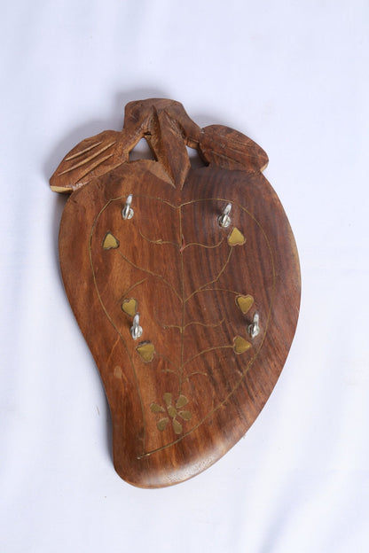 Leaf Shaped Key Hanger Set Of 3
