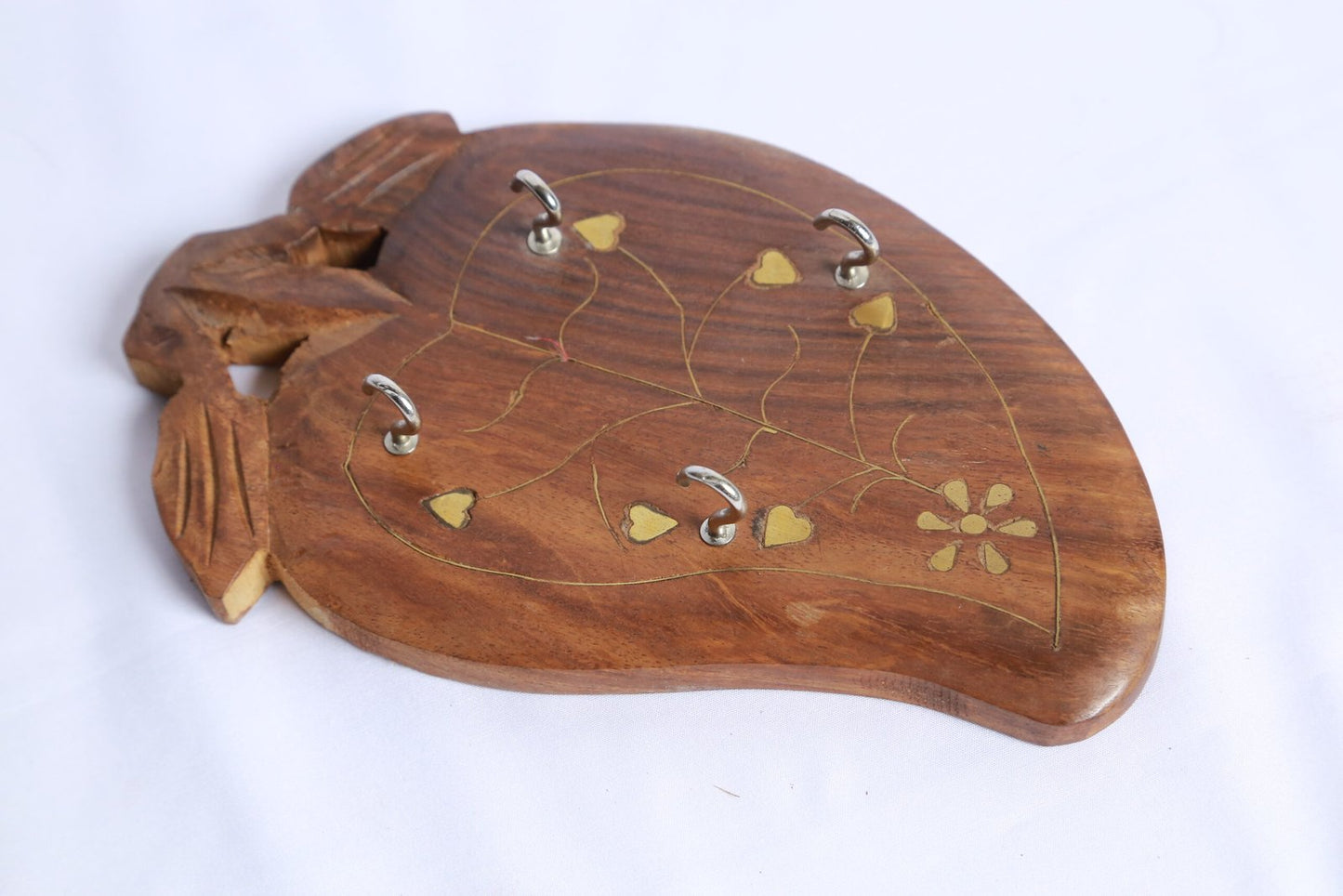 Leaf Shaped Key Hanger Set Of 3