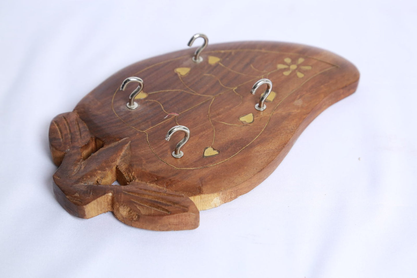 Leaf Shaped Key Hanger Set Of 3