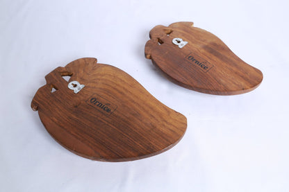 Leaf Shaped Key Hanger Set Of 3