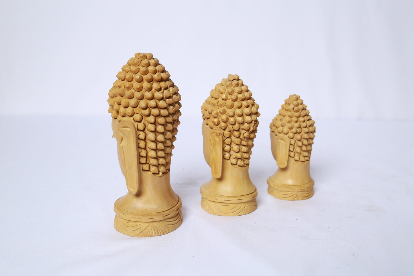 Buddha Head (Set of 3)