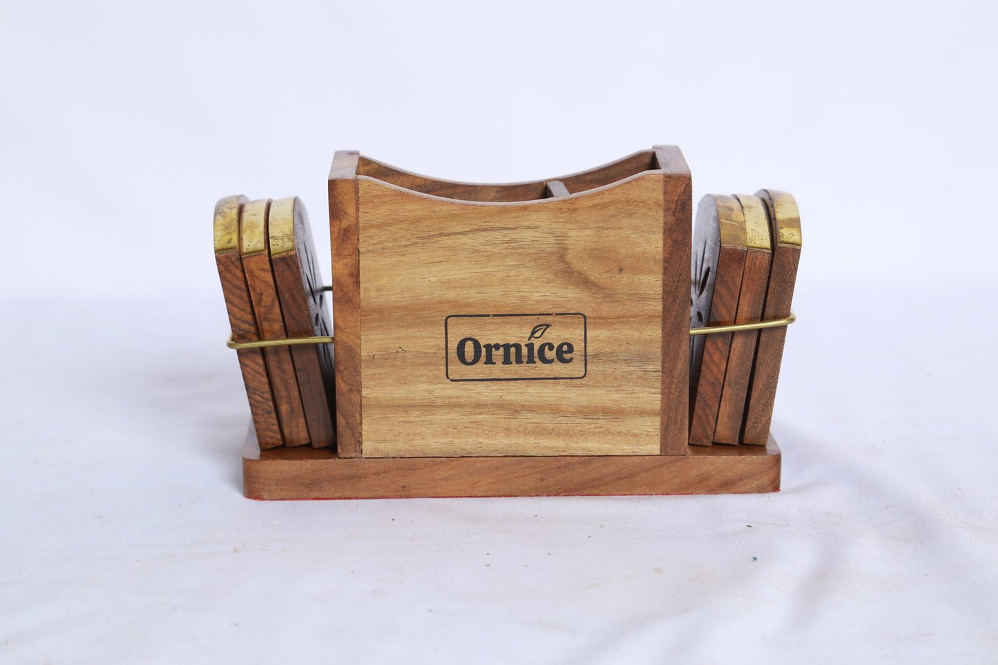 Desk Organizer With Coasters